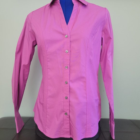 'Express' Women's The Essential Shirt, Size XS - Picture 2 of 3